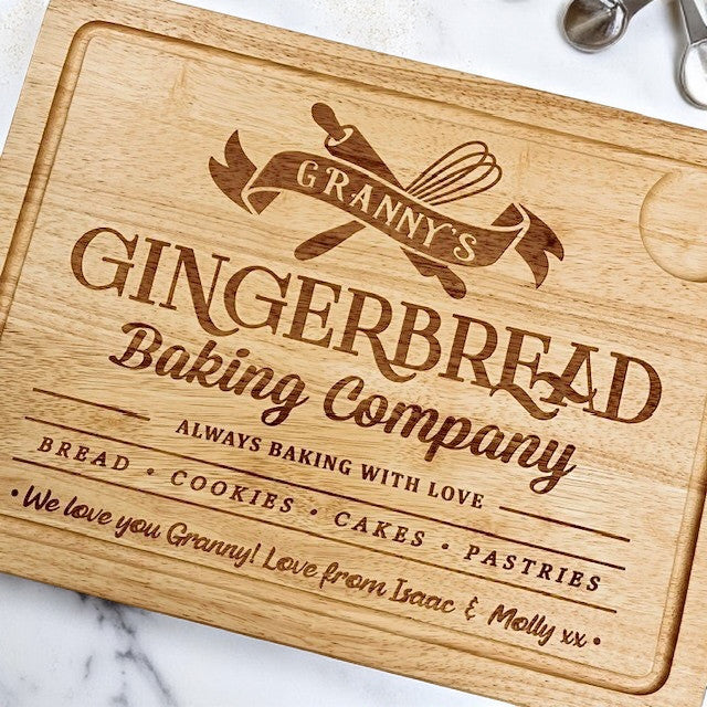 "Baking Company" Prep Board