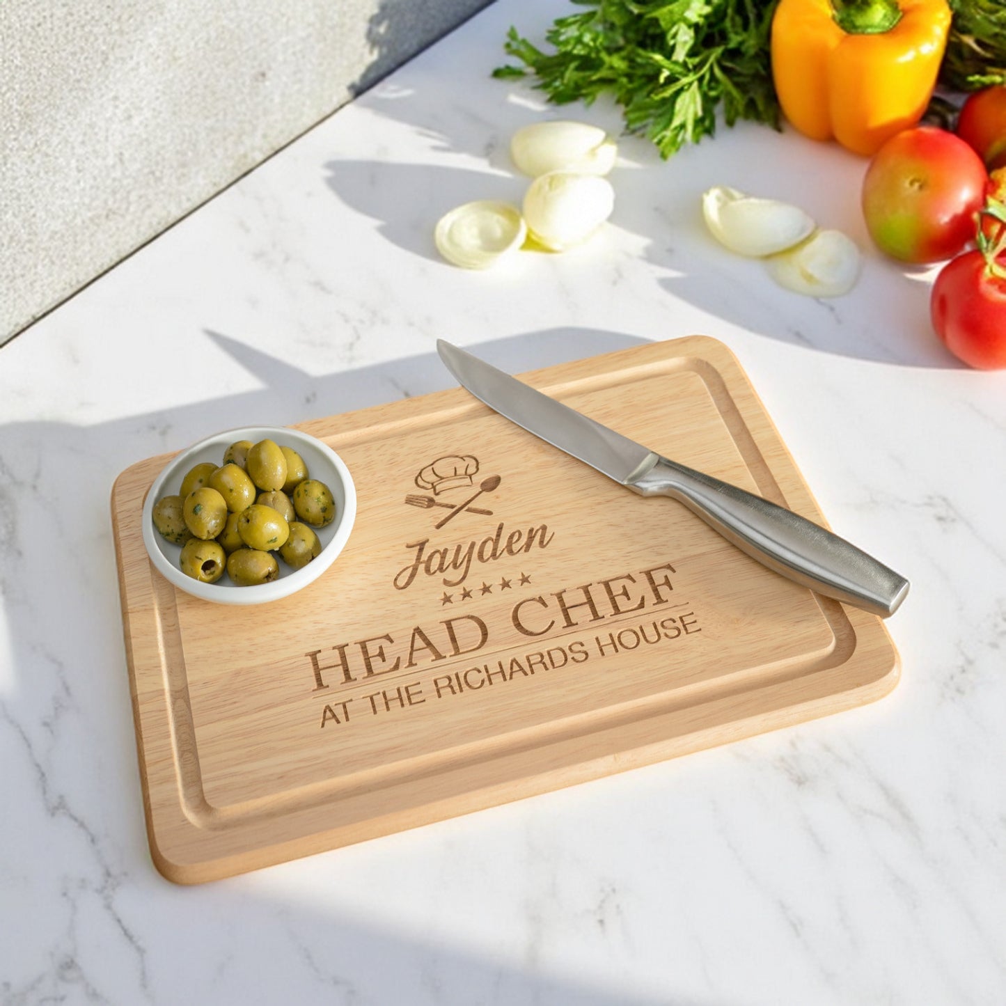 "Head Chef" Chopping Board