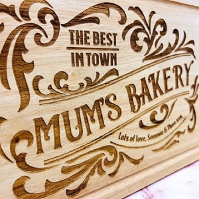 "Mum's Bakery" Prep Board