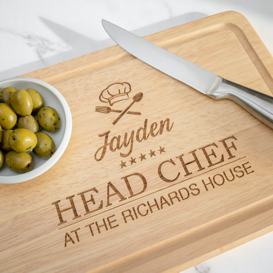 "Head Chef" Chopping Board