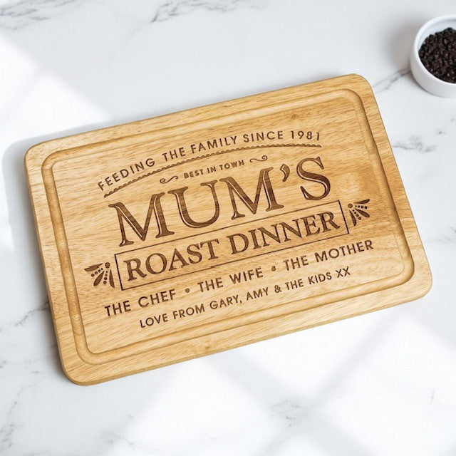 "Roast Dinner" Chopping Board