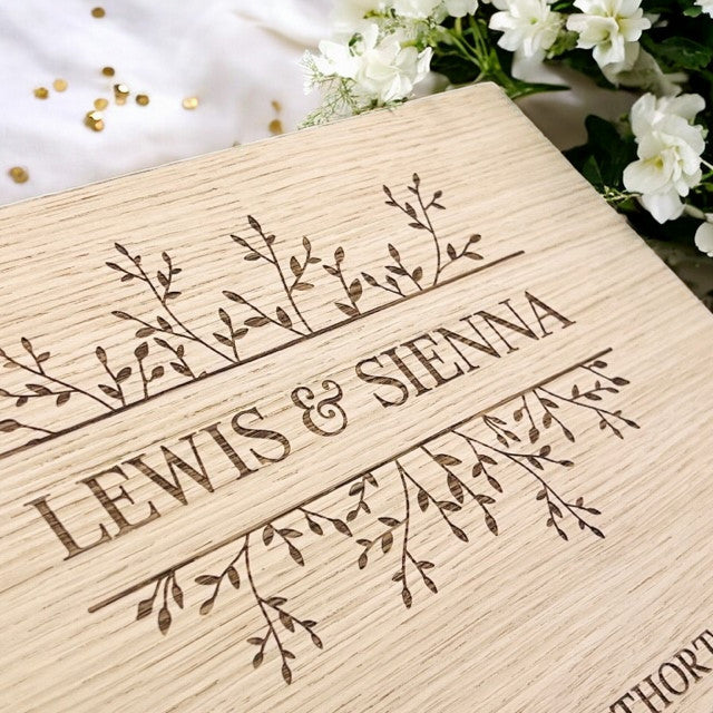 Spring Wedding Guest Book